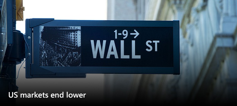 US Markets end lower
